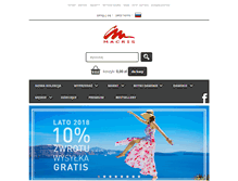 Tablet Screenshot of macris.com.pl