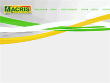 Tablet Screenshot of macris.com.br